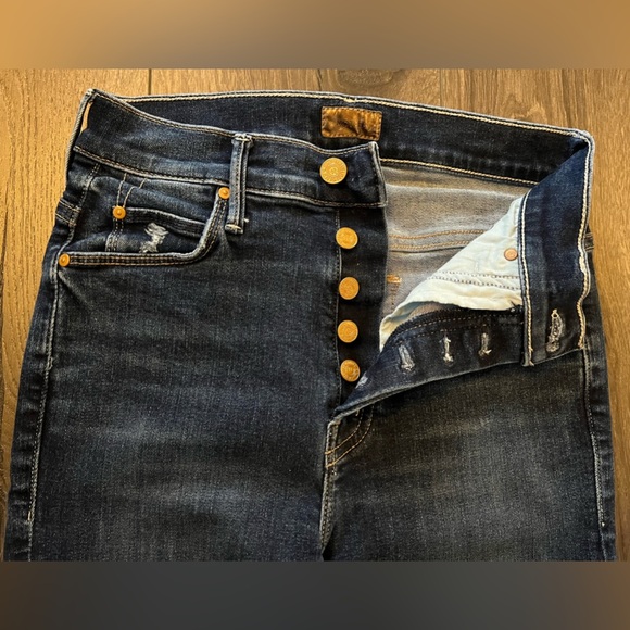 MOTHER The Stunner Ankle Fray in Teaming Up Size 25 - Picture 8 of 14